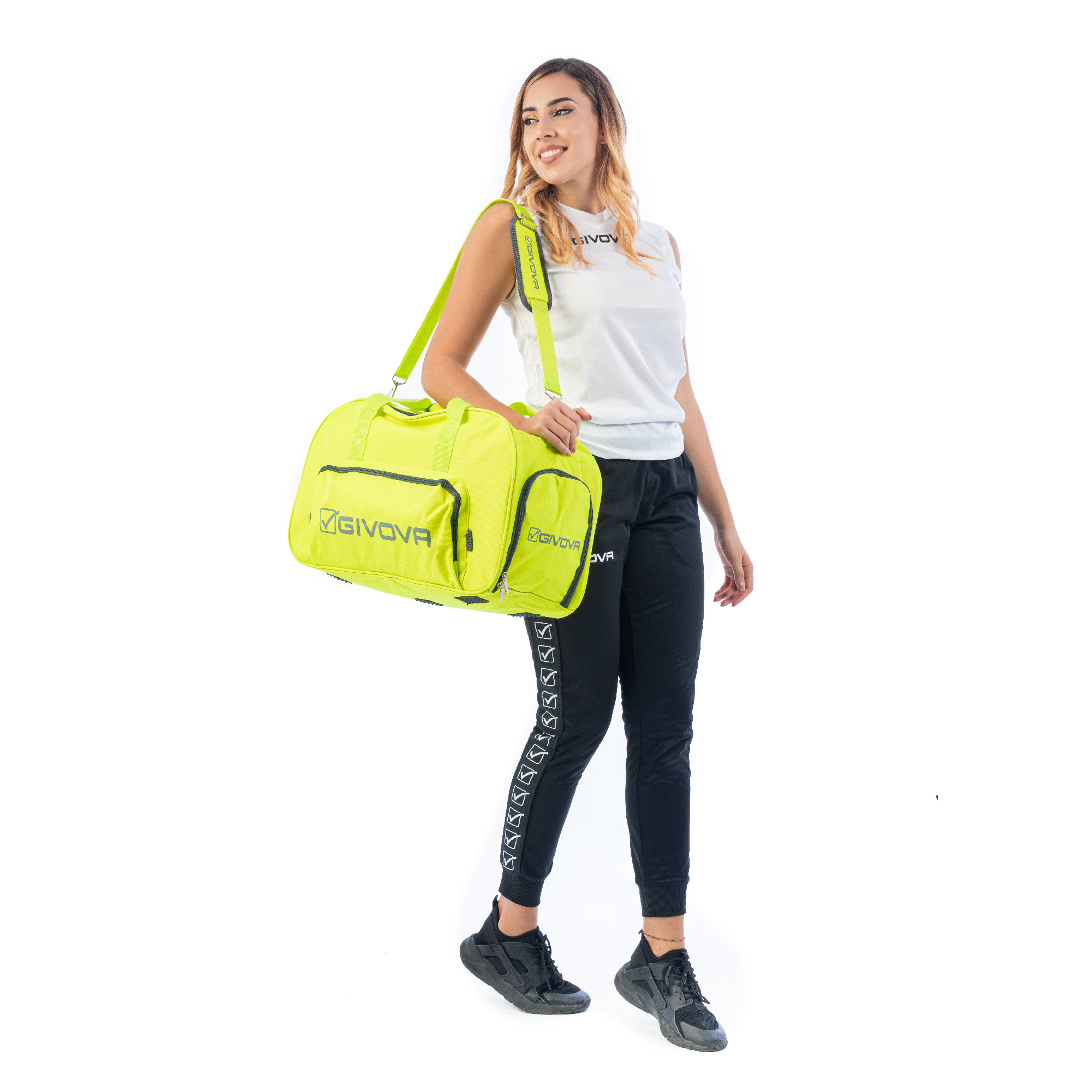 Givova - Oprema - Sport Torba Borsa Brera - Fluo - Slika 2